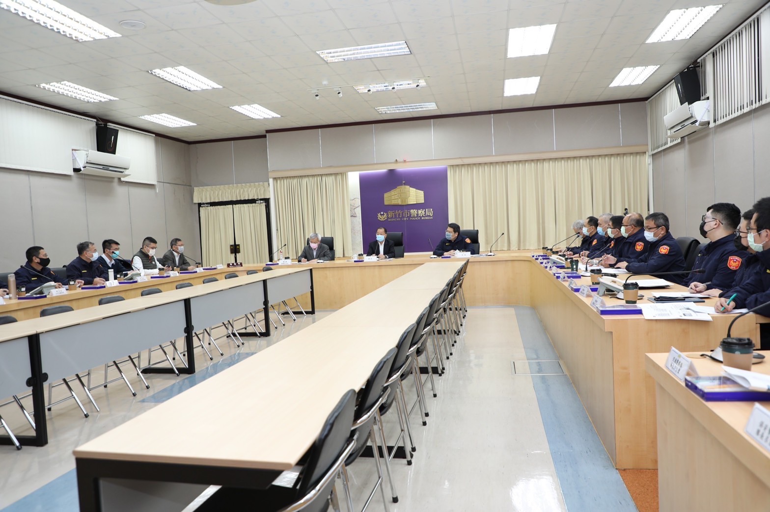 署長今年第三次蒞臨本局 本次視導掃黑專責隊-警紀掃黑雙管齊下