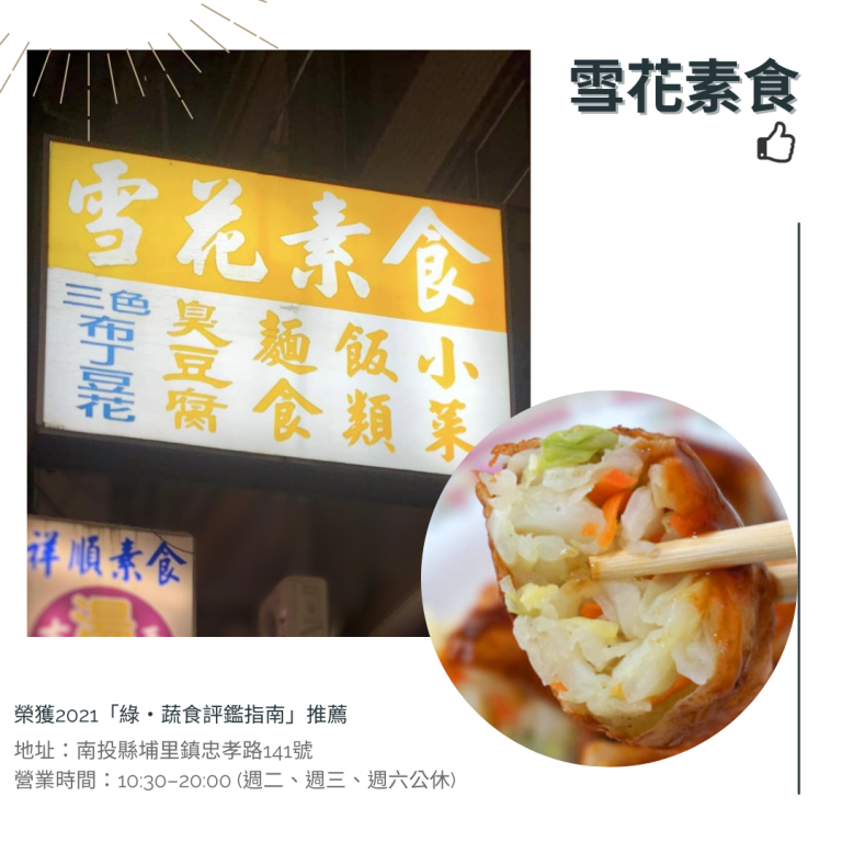 打造低碳永續旅遊 推廣蔬食餐廳地圖