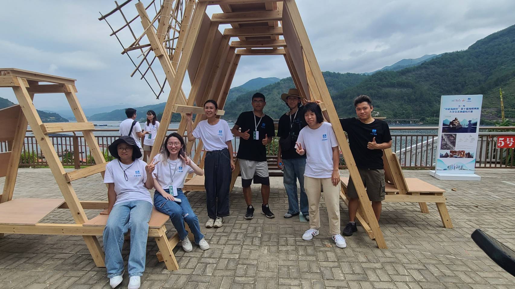 第十屆海峽兩岸實體建構大賽-中建海峽杯15所大學閩江論築