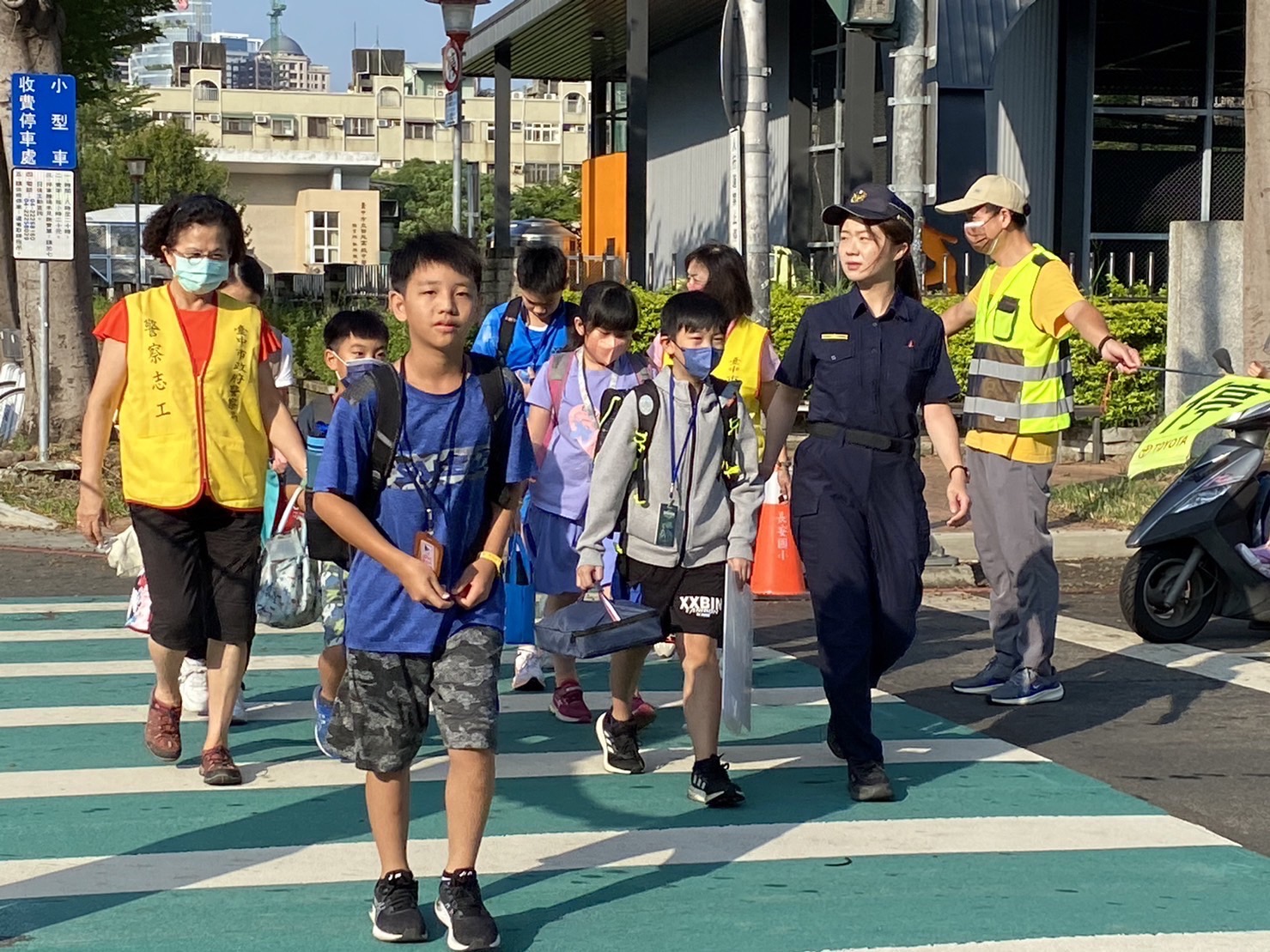 校園開學日-第六分局守護學童揪甘心