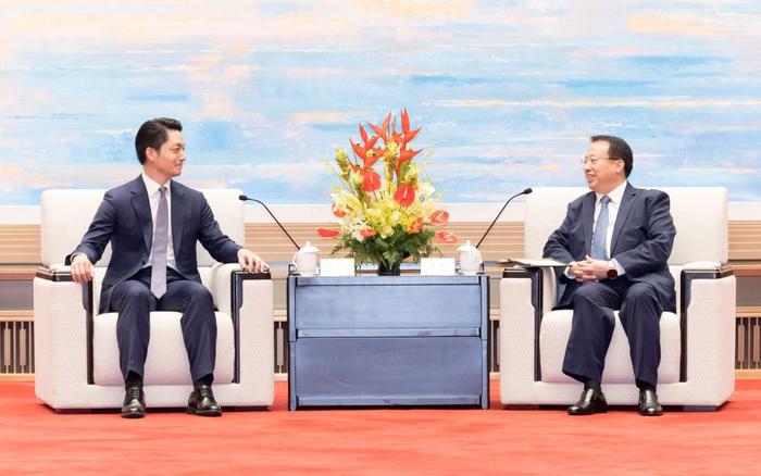 龔正會見台北市長蔣萬安：進一步鞏固兩市機制化交流