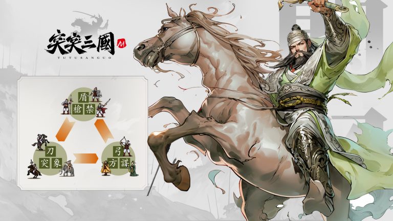 新三國策略遊戲《突突三國M》9/26上市浮誇女神「謝凱蒂」加入應援