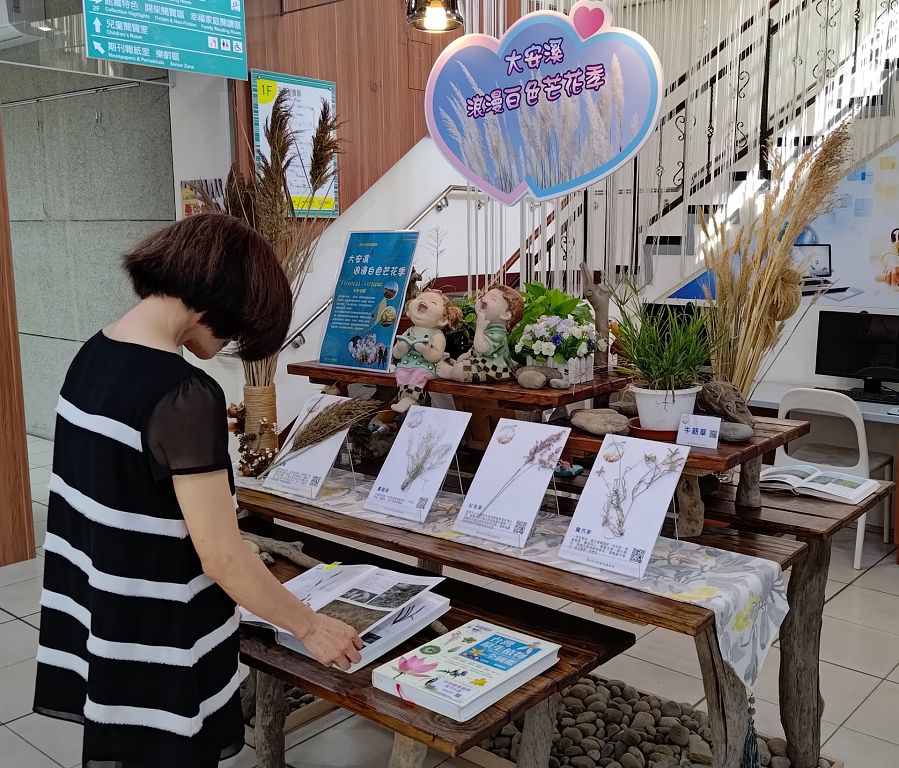 跟著圖書館去旅行-中市圖一館一展開跑