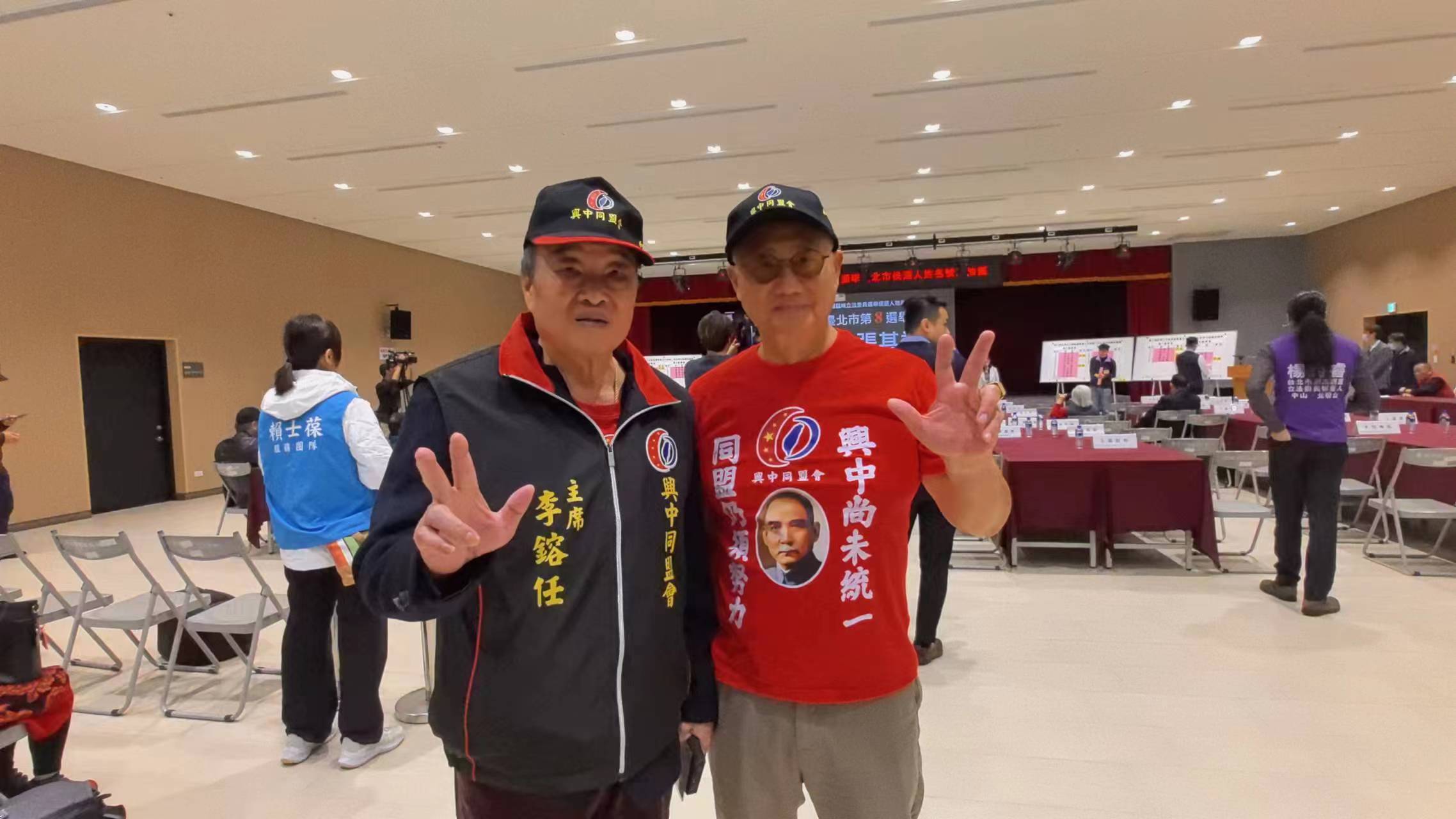 興中同盟會 黑馬 胡之壯立委今天抽中8號