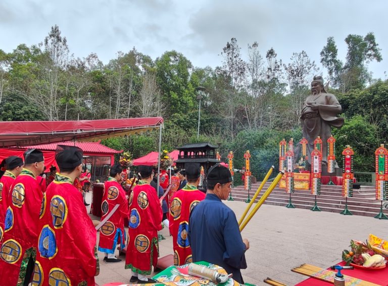 香港弘揚關帝慈善基金會舉行乙巳年關聖帝君春祭活動