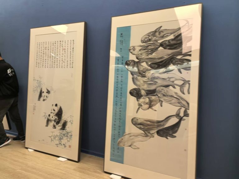 AI與水墨的對話——張淑德以「大熊貓」為題，展開跨時代創作探索