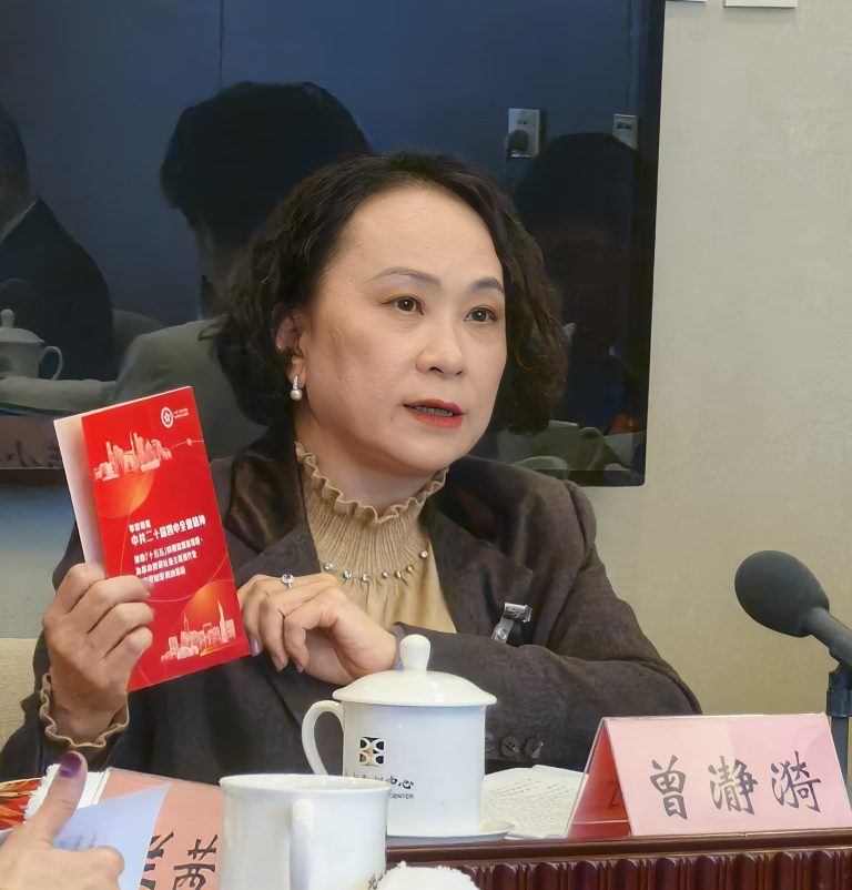 【委員聚焦】曾瀞漪：以創新體驗深化兩岸融合 以高品質履職服務民族復興