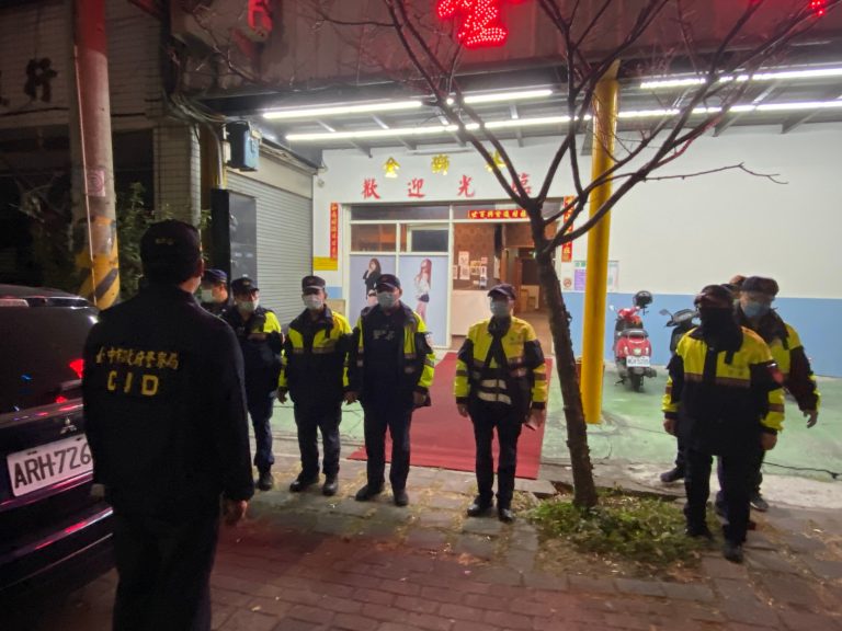 東勢分局分局長上任 執行「防制暴力掃蕩專案勤務」